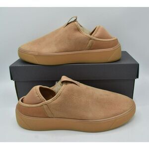 ECCO Womens EUR 41 US 10 - 10.5 Street Tray Toffee Slip On Lined Nubuck Shoes